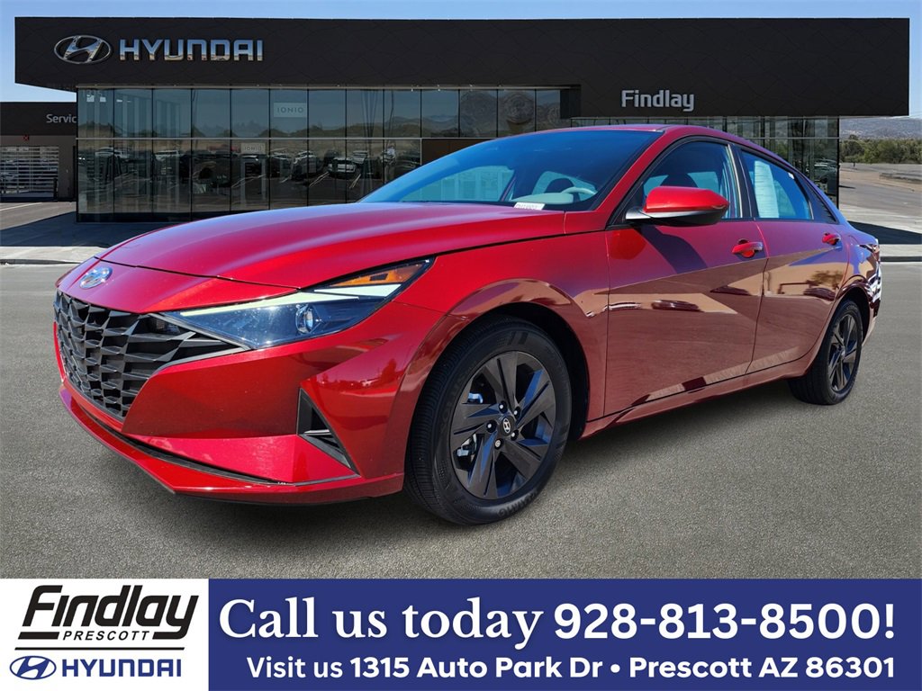 Certified 2023 Hyundai Elantra Blue