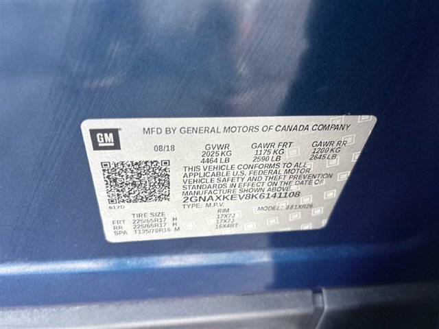 Used 2019 Chevrolet Equinox LT FWD image 32