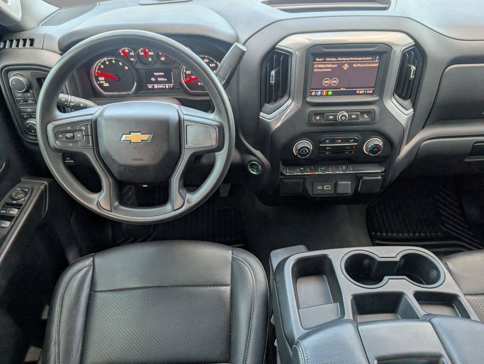 Used 2024 Chevrolet Silverado 1500 Custom w/ Turbomax Blackout Package AWD/4WD image 31