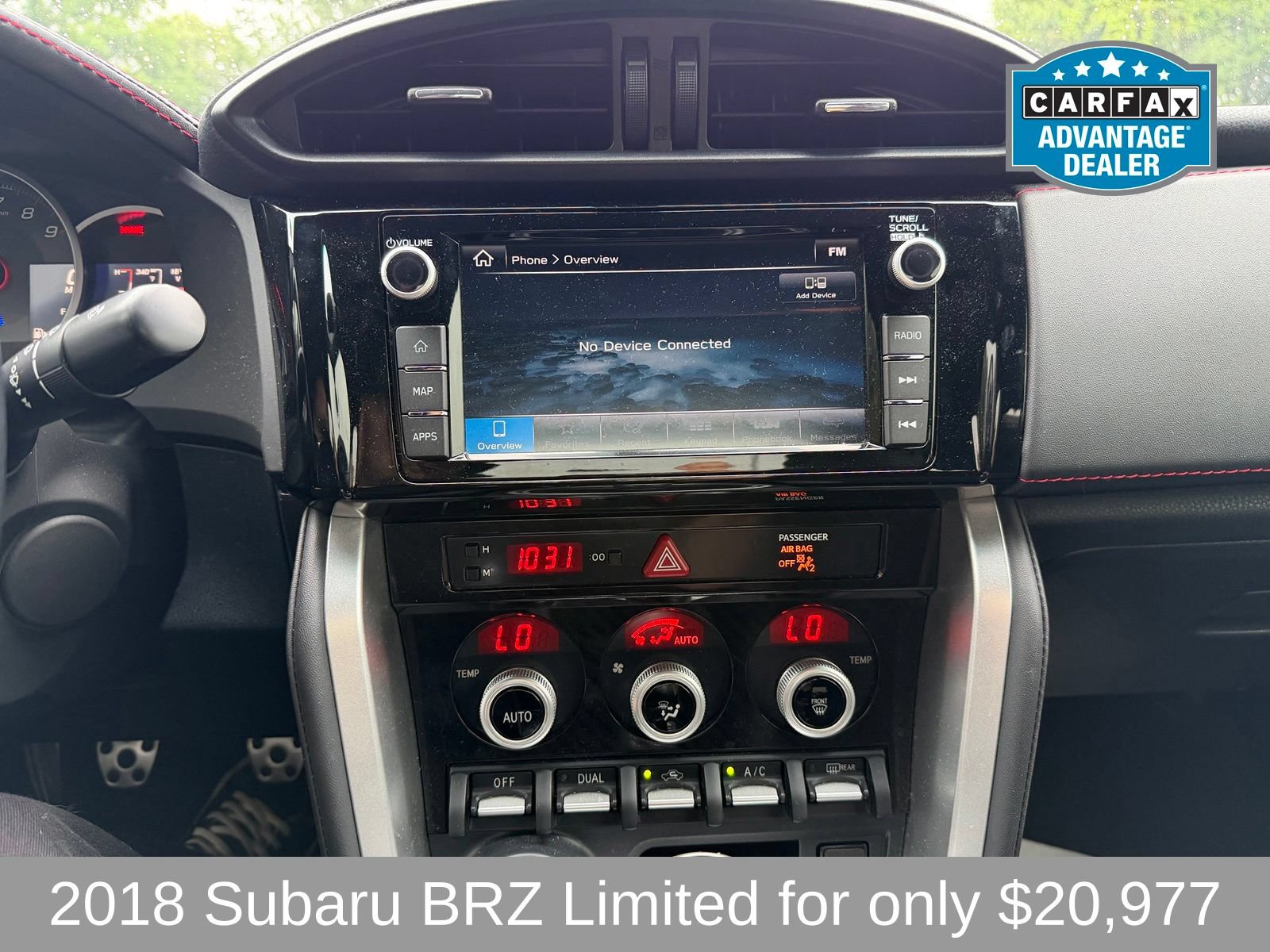 Used 2018 Subaru BRZ Limited w/ Popular Package #3 RWD image 9