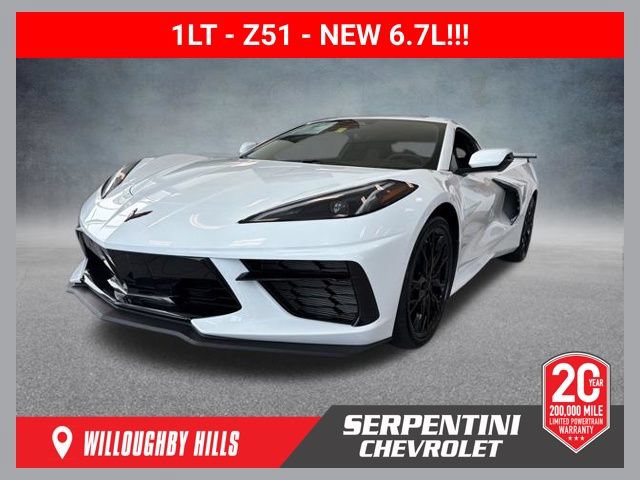 New 2027 Chevrolet Corvette Stingray Coupe w/ Z51 Performance Package RWD image 1
