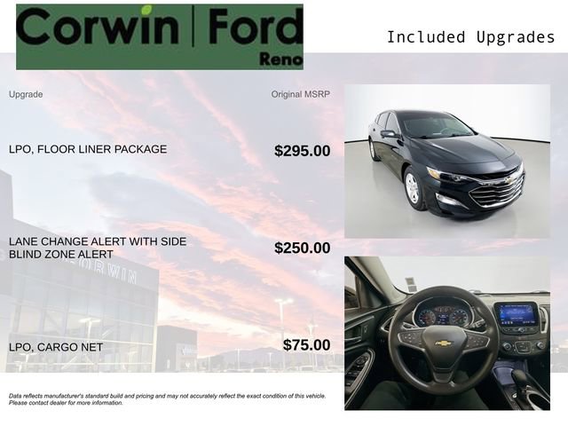 Used 2024 Chevrolet Malibu LS w/ LPO, Floor Liner Package image 3