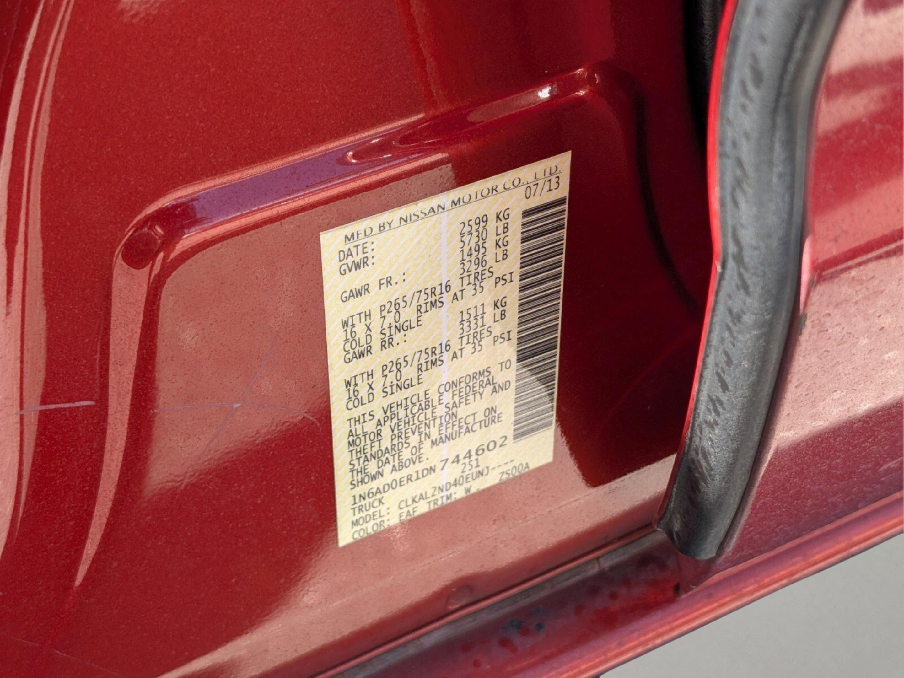 Used 2013 Nissan Frontier Desert Runner image 31