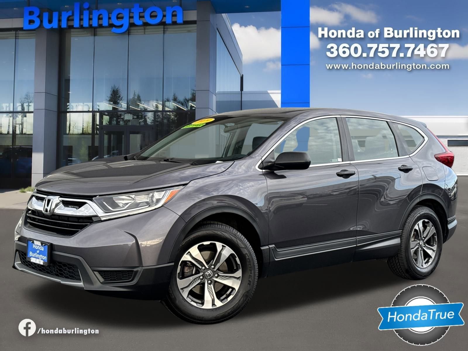 Certified 2019 Honda CR-V LX