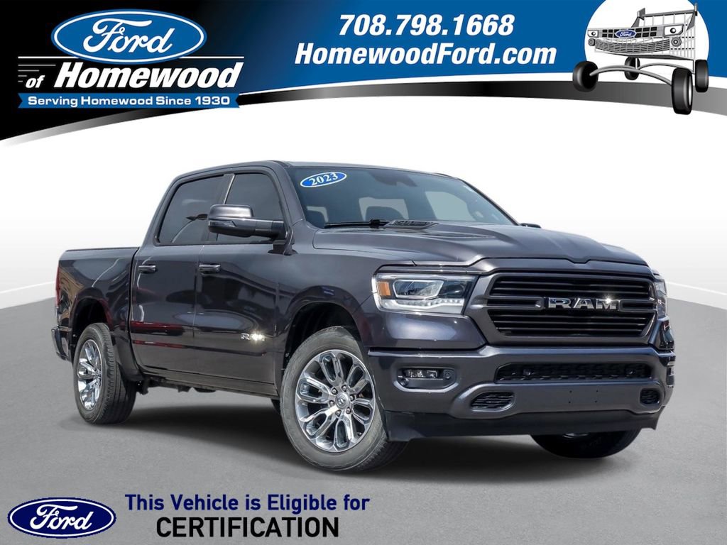 Used 2023 RAM 1500 Laramie AWD/4WD image 1