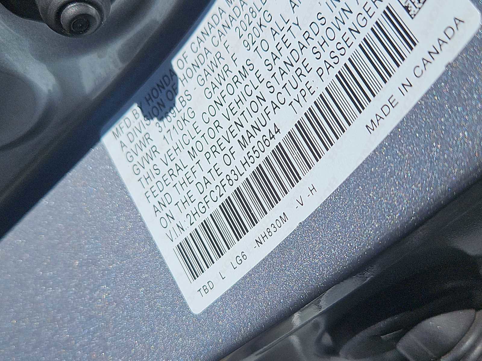 Used 2020 Honda Civic Sport image 14