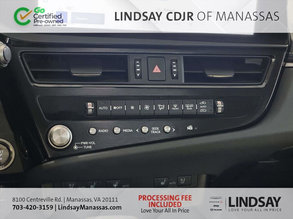 Used 2024 Lexus ES 350 w/ Premium Package FWD image 27