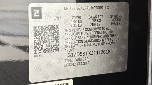 Used 2018 Chevrolet Malibu LT w/ Driver Confidence Package FWD image 41
