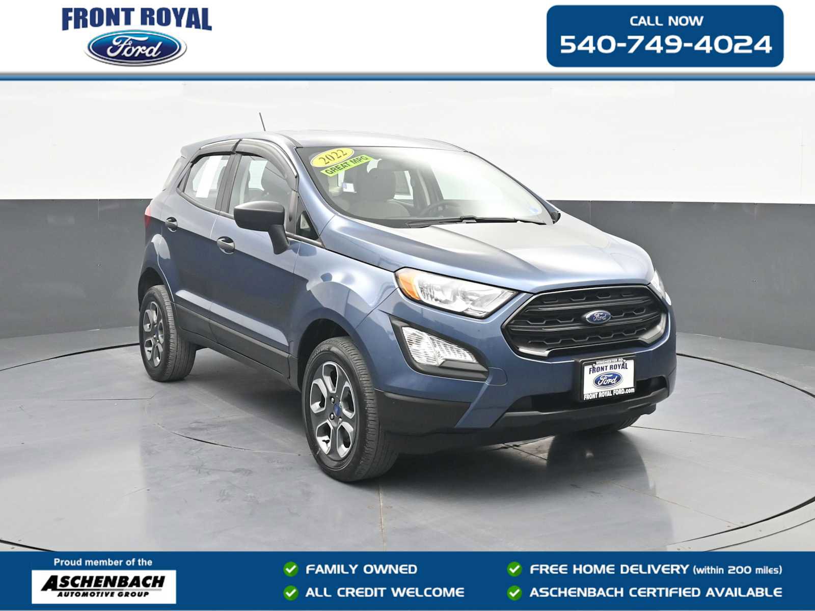Used 2022 Ford EcoSport S AWD/4WD video 1