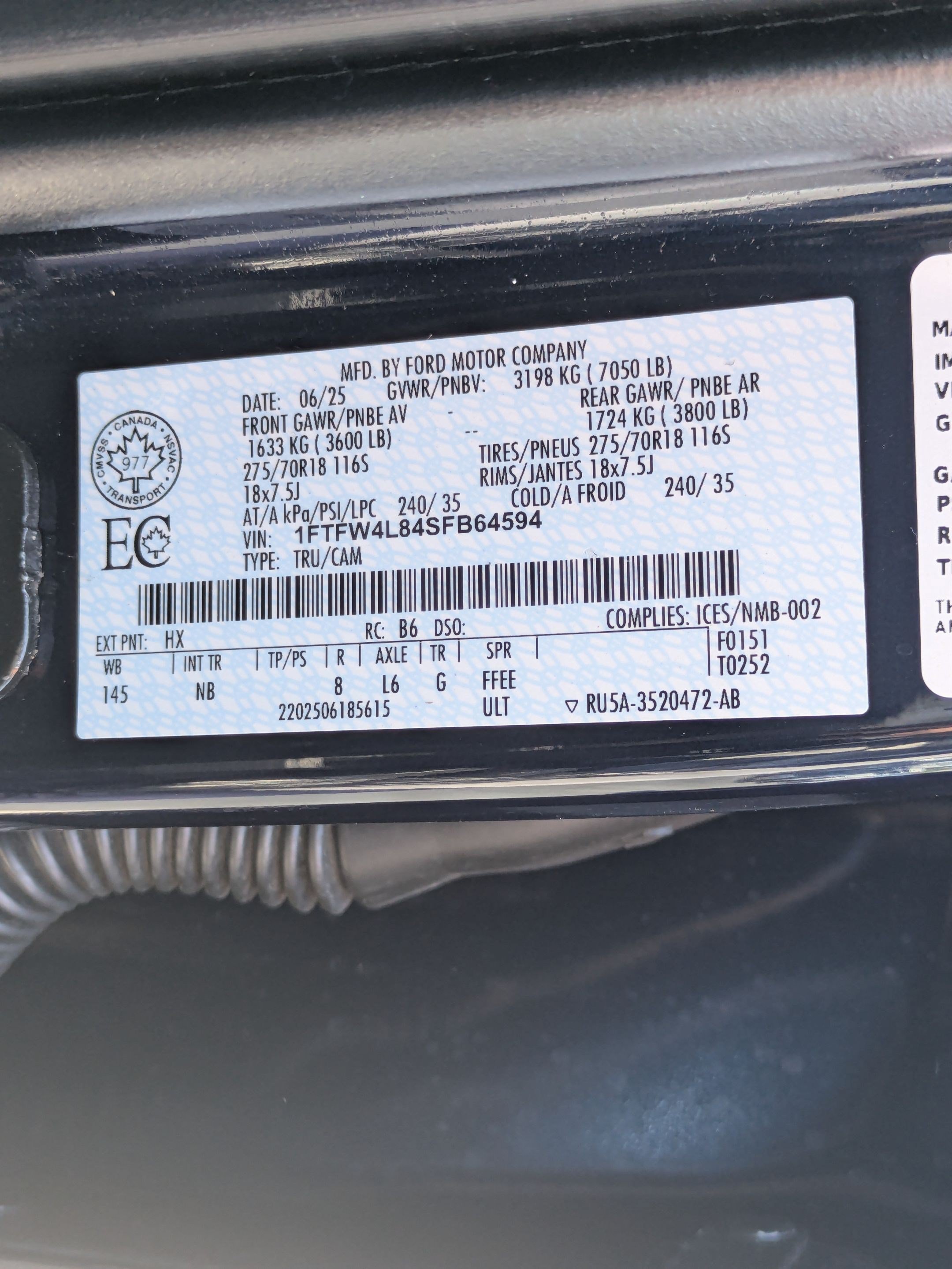 Used 2025 Ford F150 Tremor w/ Equipment Group 402A High AWD/4WD image 35