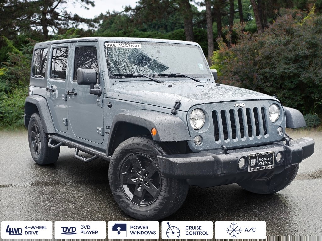 Used 2015 Jeep Wrangler Unlimited Sport w/ Quick Order Package 24S image 1