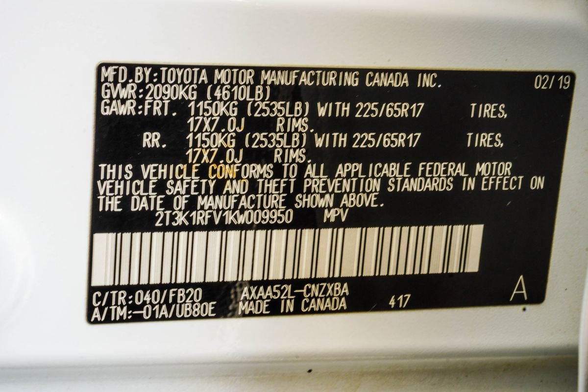 Used 2019 Toyota RAV4 LE FWD image 34