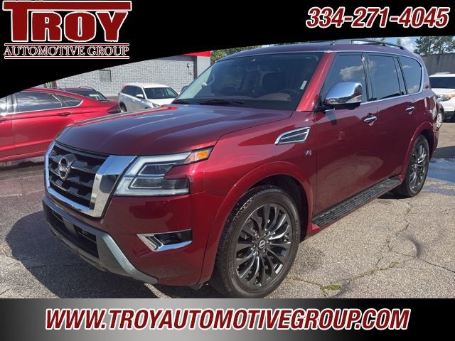 Used 2021 Nissan Armada Platinum w/ Captain's Chairs Package RWD image 5