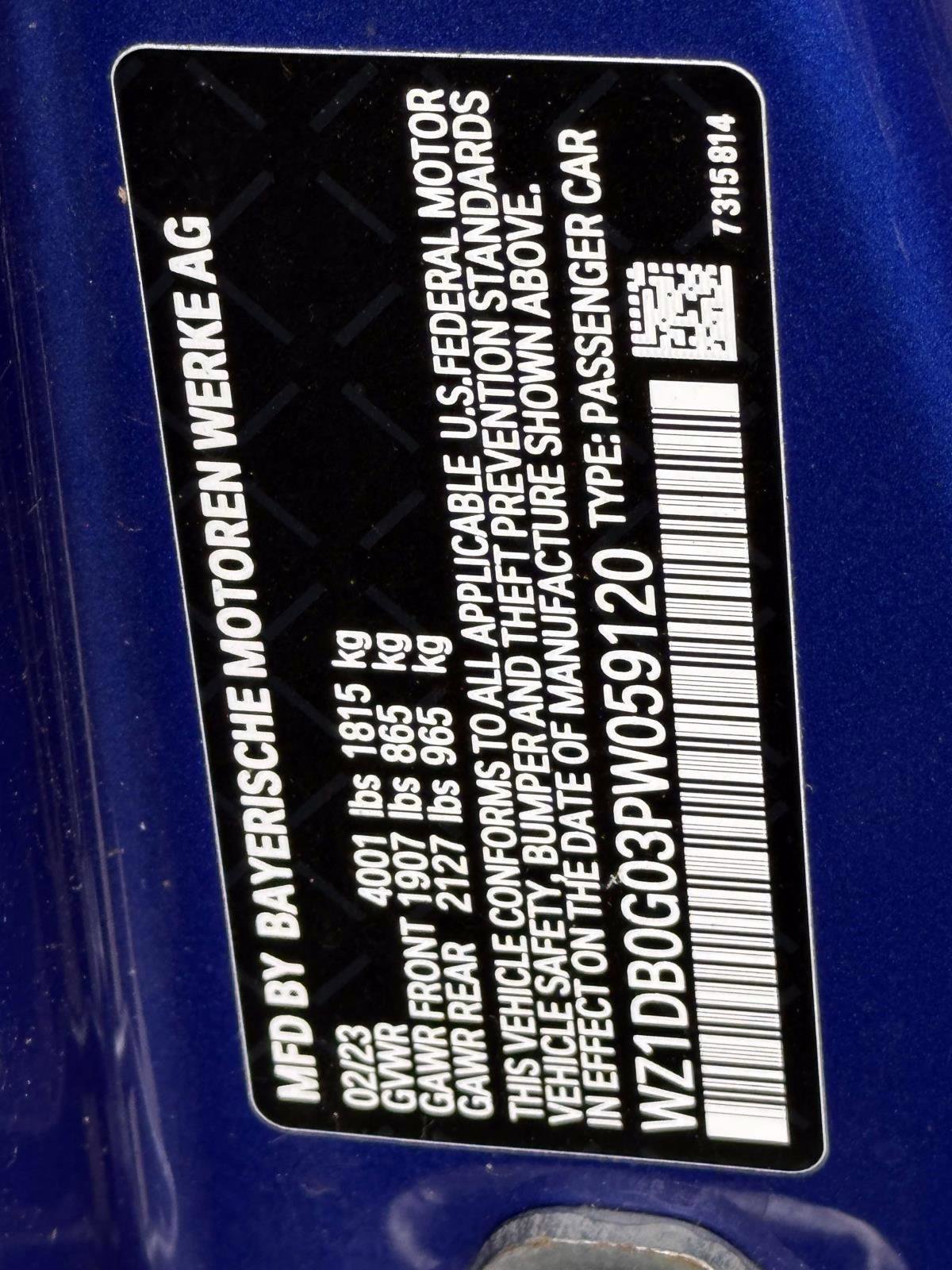 Certified 2023 Toyota Supra Premium w/ Driver Assist Package RWD image 35