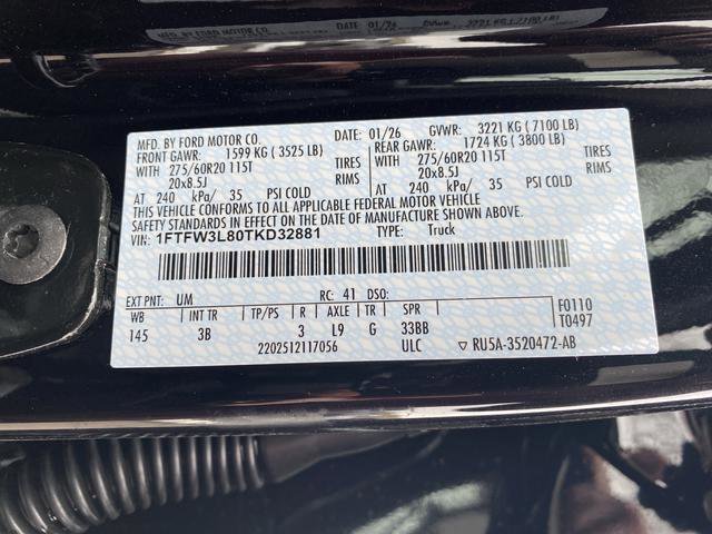 New 2026 Ford F150 XLT w/ Equipment Group 303A High image 40