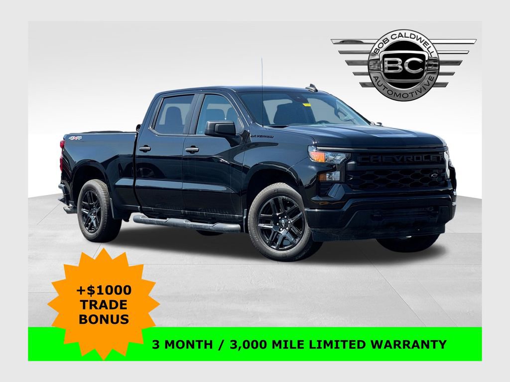 Used 2024 Chevrolet Silverado 1500 Custom w/ Rally Edition