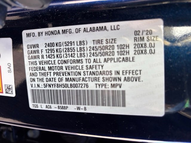 Used 2020 Honda Passport EX-L image 12