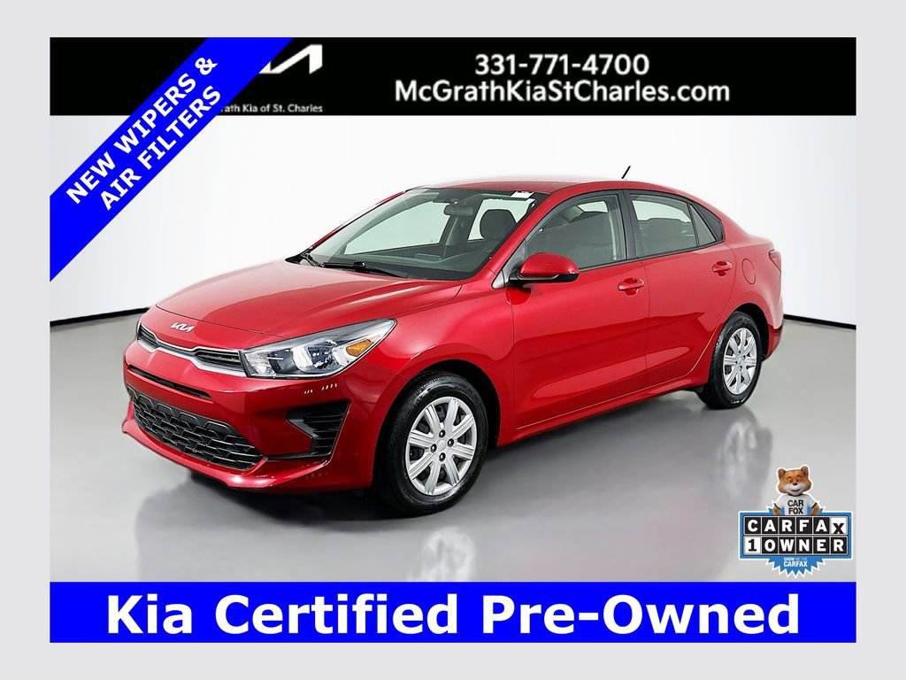 Certified 2022 Kia Rio S