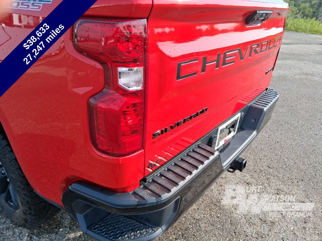 Used 2024 Chevrolet Silverado 1500 Custom Trail Boss w/ LPO, Dark Essentials Package AWD/4WD image 20