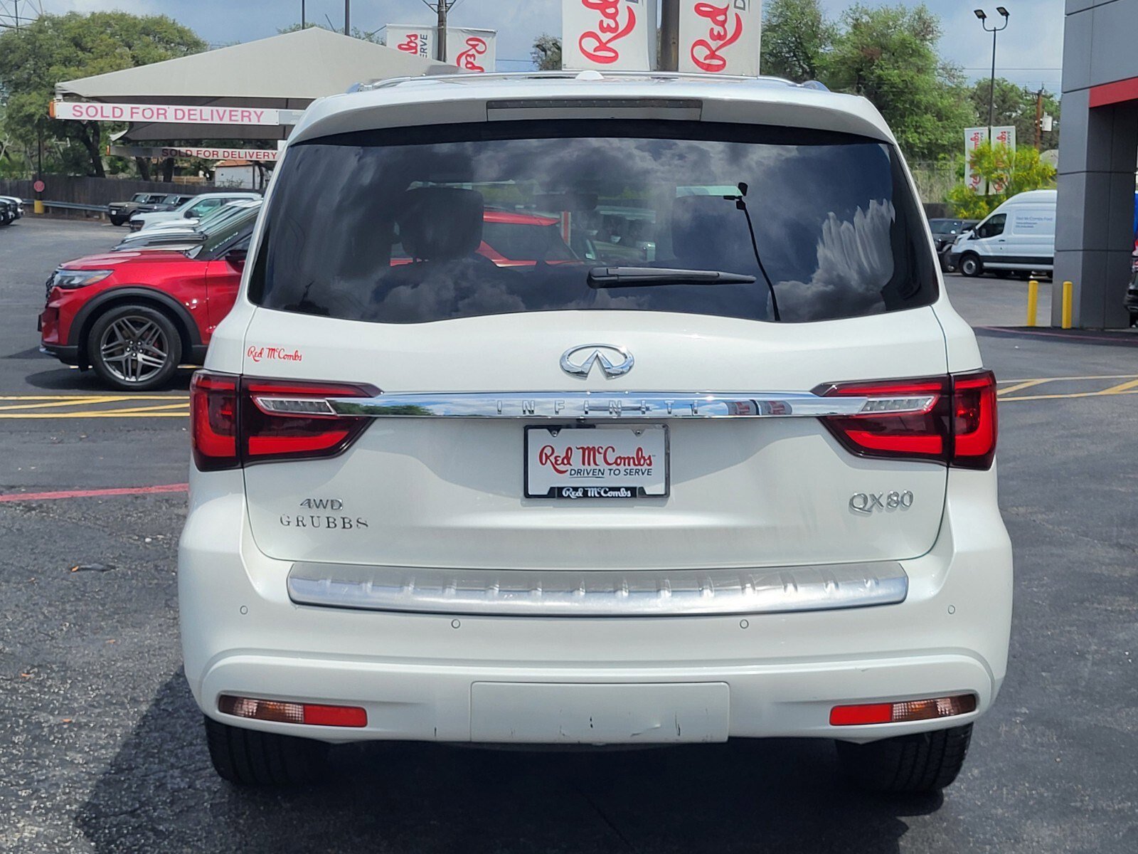 Used 2021 INFINITI QX80 Sensory w/ Cargo Package AWD/4WD image 5