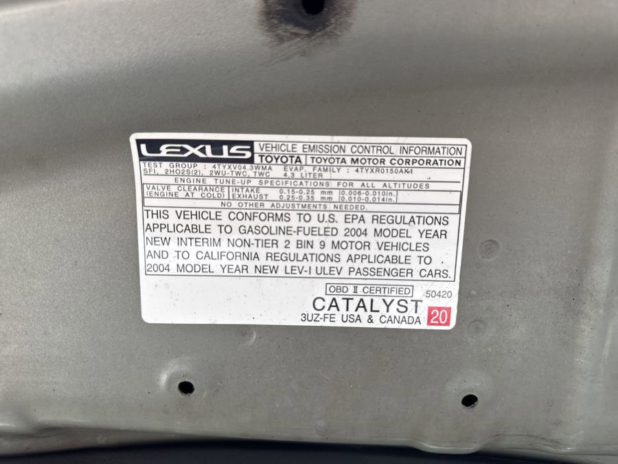 Used 2004 Lexus SC 430 Convertible image 33