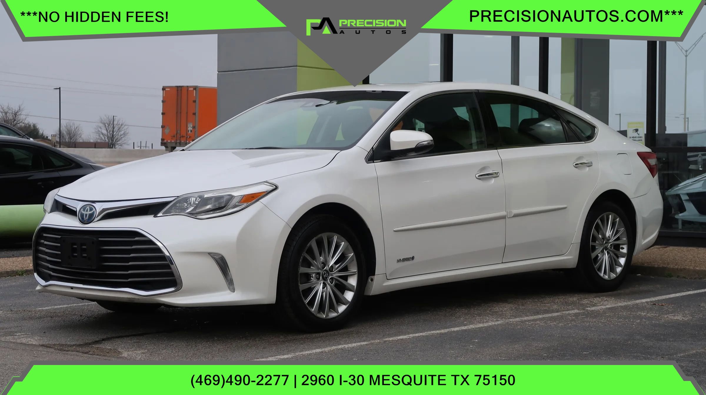 Used 2018 Toyota Avalon Limited w/ All Weather Liner Package