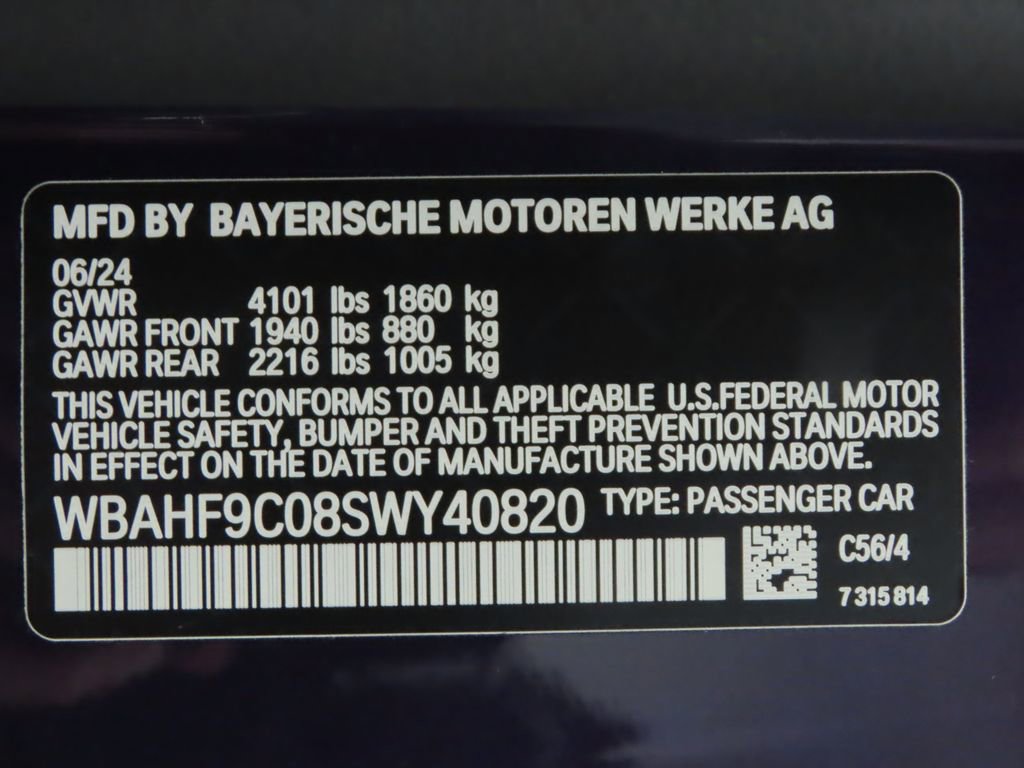 Used 2025 BMW Z4 M40i w/ Premium Package image 39