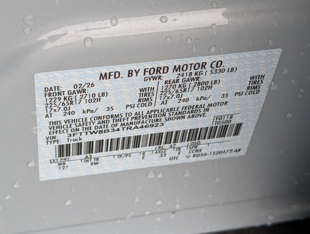 New 2026 Ford Maverick XL w/ Equipment Group 101A image 50