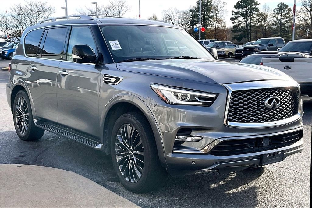 Used 2021 INFINITI QX80 Premium Select w/ Cargo Package image 1