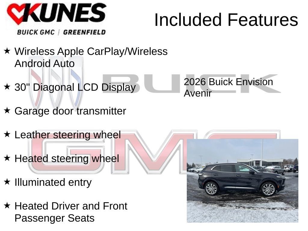 New 2026 Buick Envision Avenir image 4