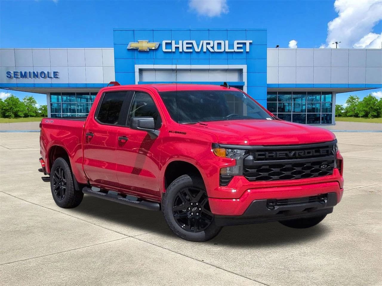 New 2026 Chevrolet Silverado 1500 Custom w/ Turbomax Blackout Package