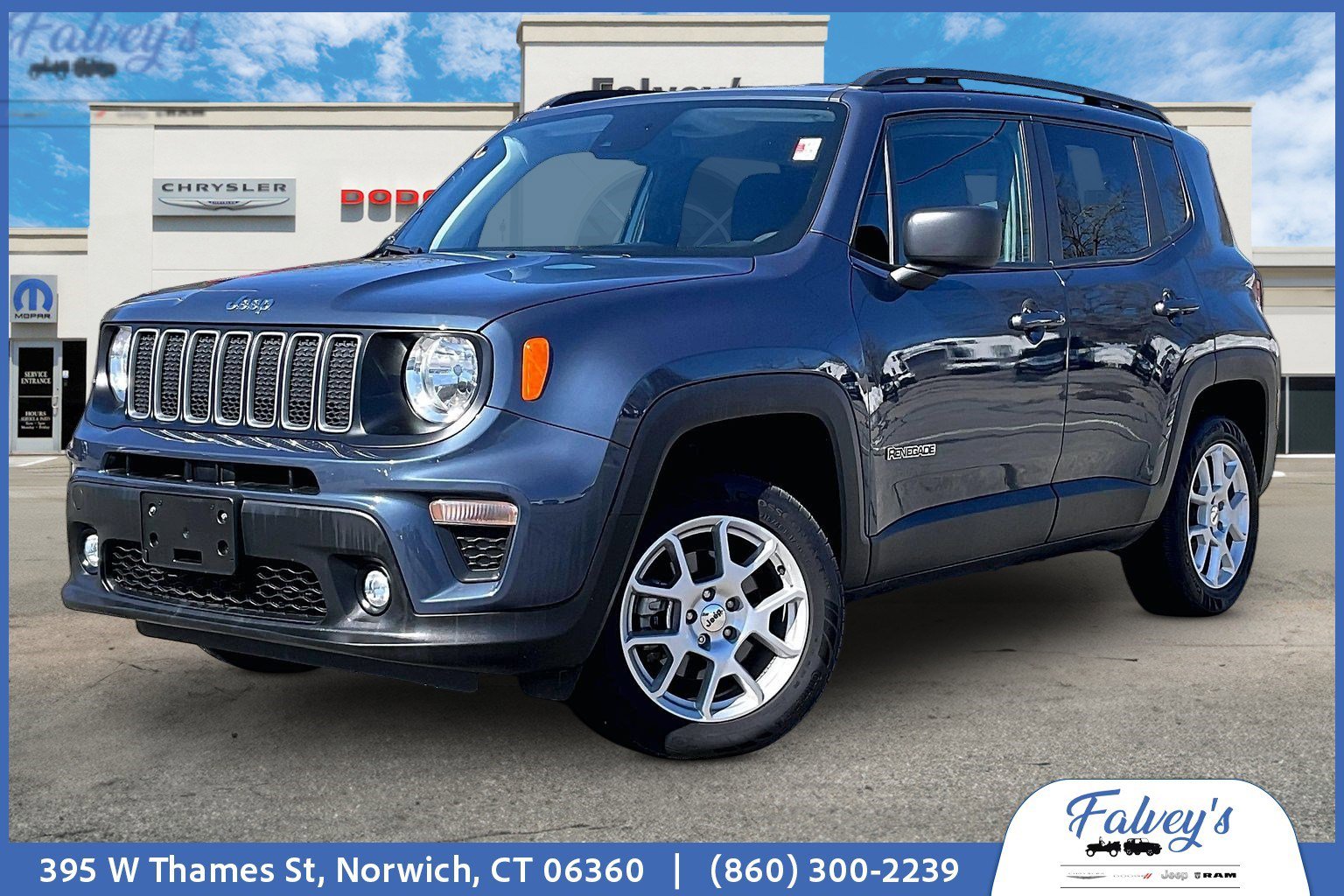 Certified 2022 Jeep Renegade Latitude w/ Convenience Group image 1