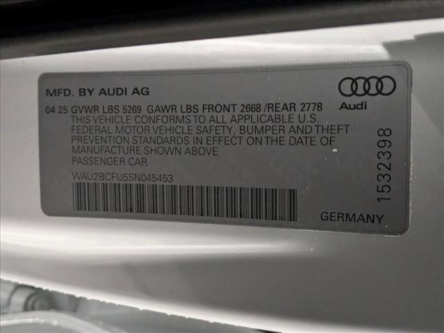 New 2025 Audi A5 2.0T Premium Plus w/ Premium Plus image 19