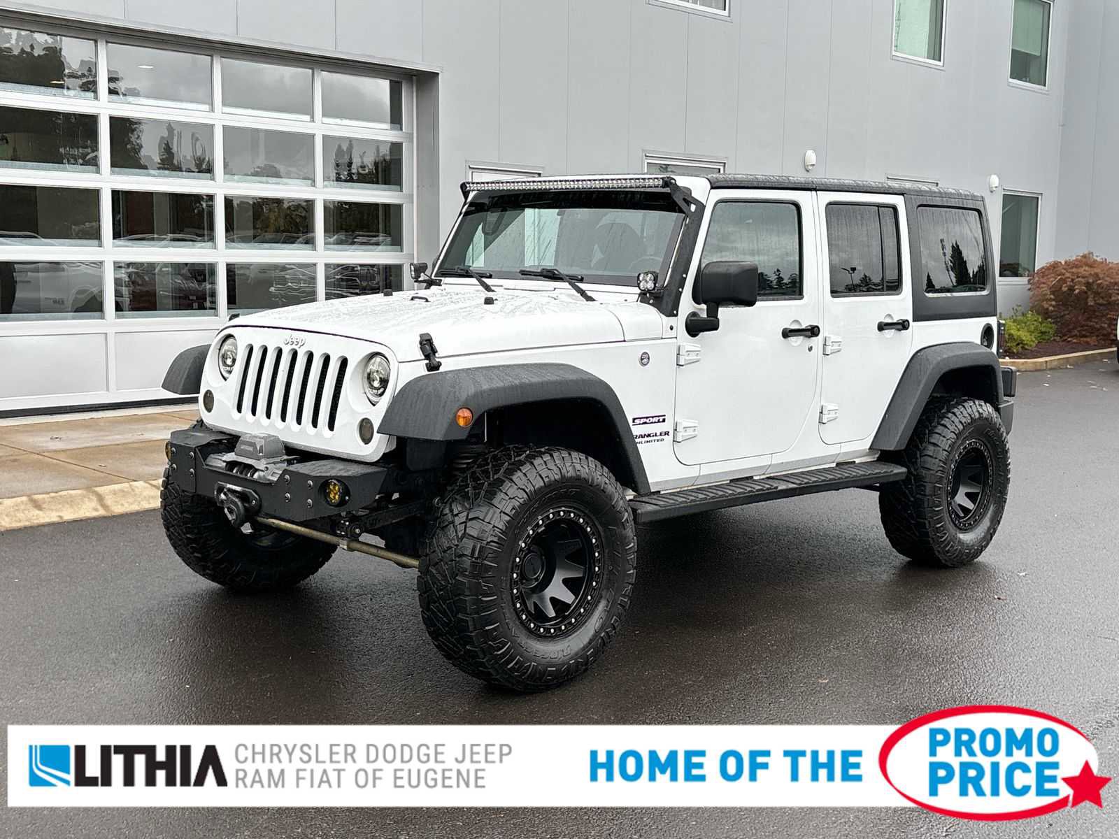 Certified 2016 Jeep Wrangler Unlimited Sport w/ Quick Order Package 24S image 1