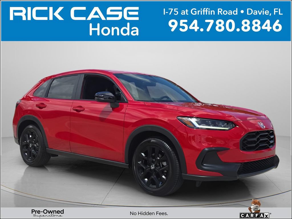 Certified 2025 Honda HR-V Sport