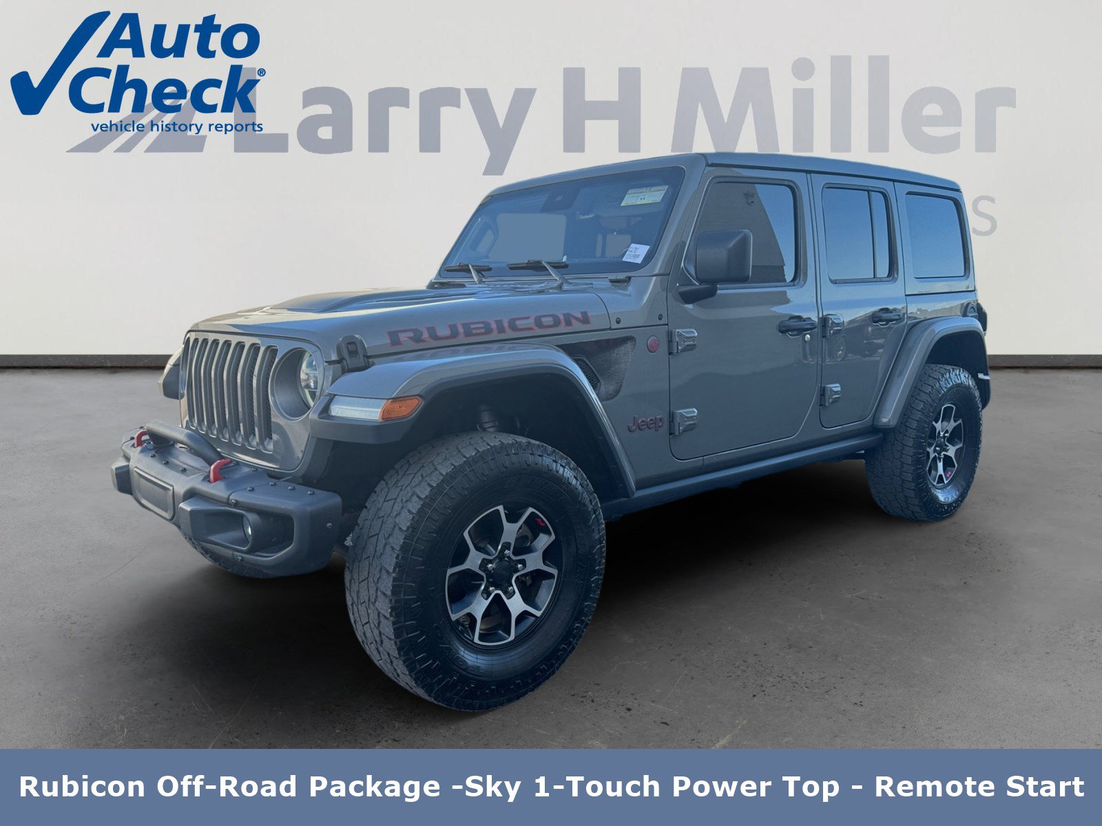 Used 2020 Jeep Wrangler Unlimited Rubicon AWD/4WD image 1