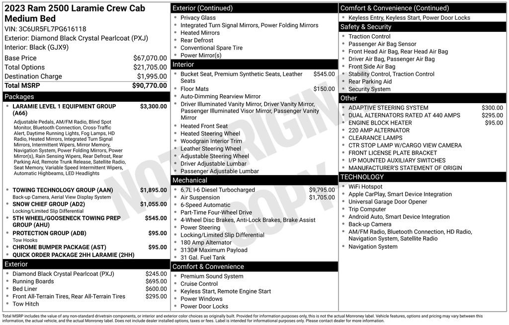 Used 2023 RAM 2500 Laramie image 40