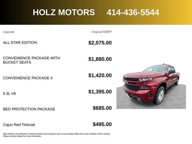 Certified 2020 Chevrolet Silverado 1500 RST w/ All-Star Edition image 5