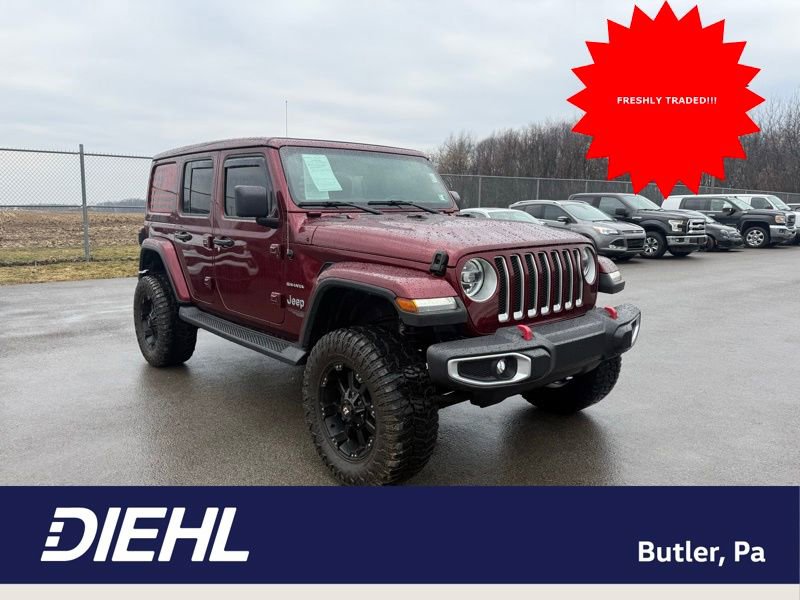 Used 2021 Jeep Wrangler Unlimited Sahara w/ LED Lighting Group