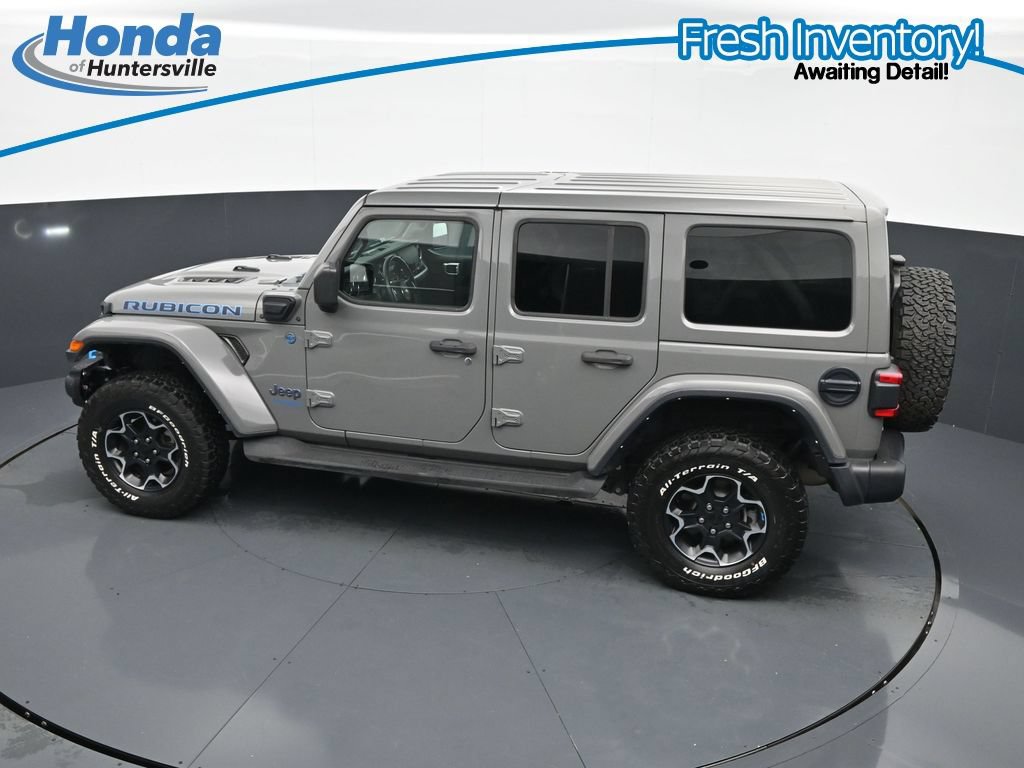 Used 2022 Jeep Wrangler Unlimited Rubicon 4xe w/ Steel Bumper Group AWD/4WD image 24