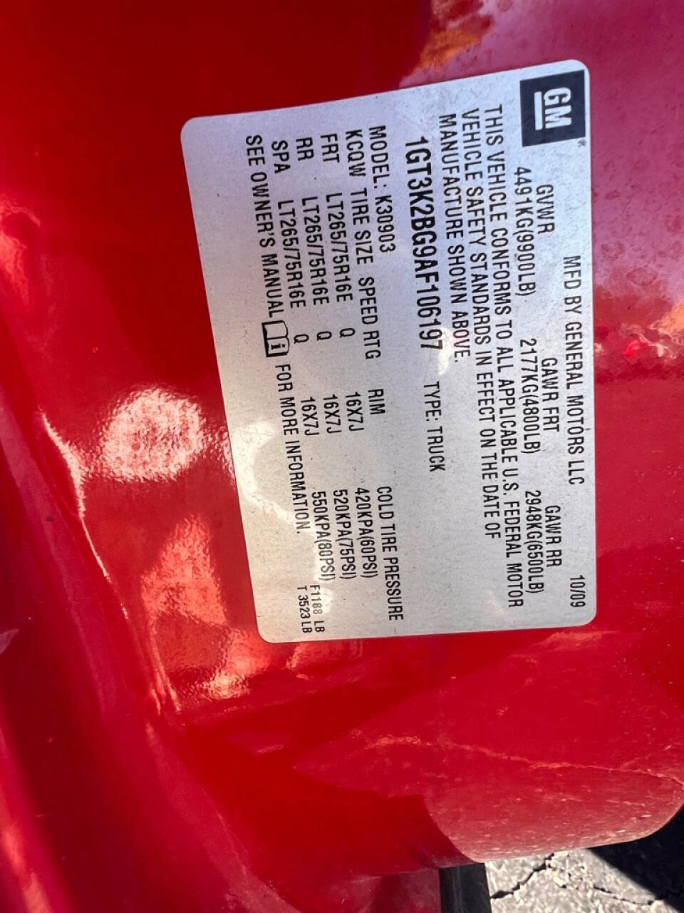 Used 2010 GMC Sierra 3500 W/T w/ Snow Plow Prep Package image 6