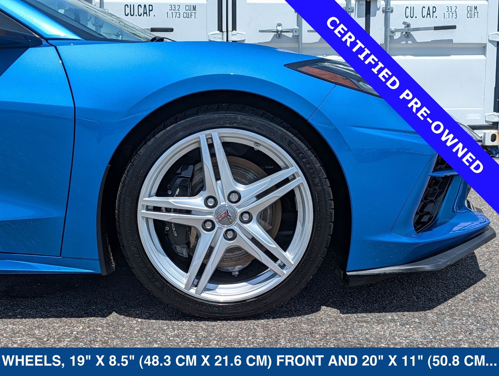 Used 2025 Chevrolet Corvette Stingray Preferred Cpe w/ Z51 Performance Package RWD image 13