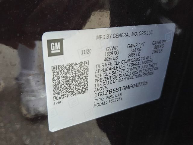Used 2021 Chevrolet Malibu LS FWD image 6