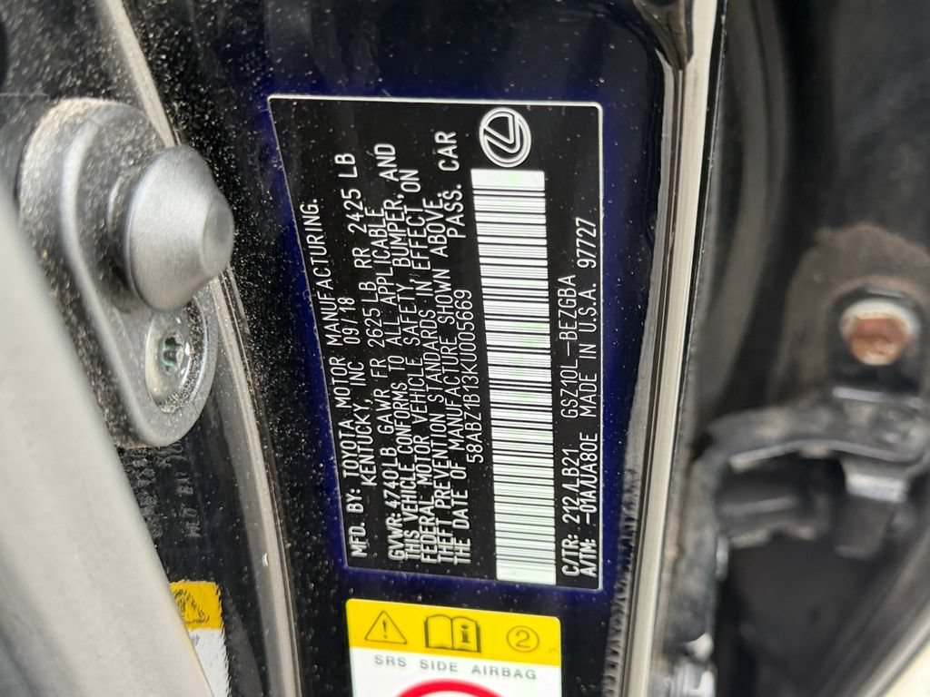 Used 2019 Lexus ES 350 w/ Accessory Package 2 FWD image 27