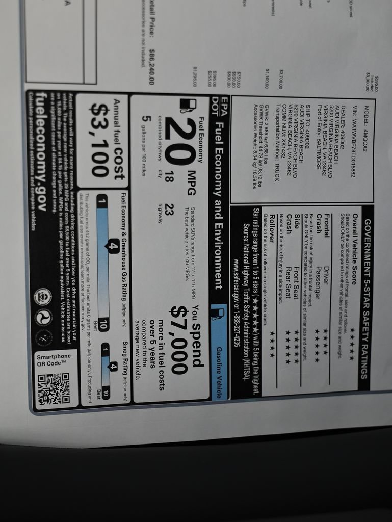 New 2026 Audi Q7 3.0T Prestige AWD/4WD image 27