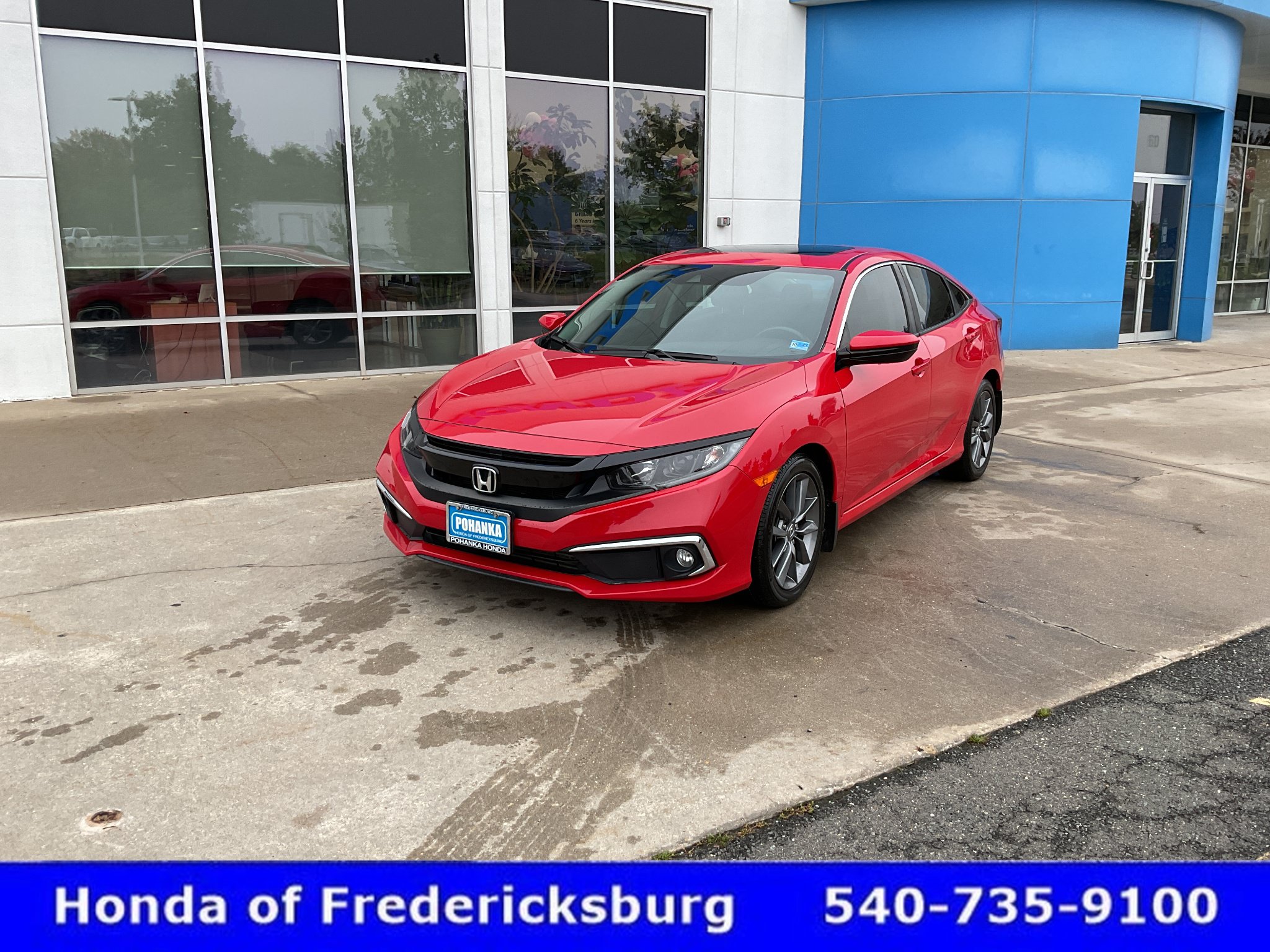 Certified 2021 Honda Civic EX image 2