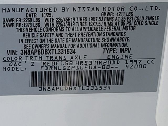 New 2026 Nissan Kicks SR w/ Cold Weather Package AWD/4WD image 11