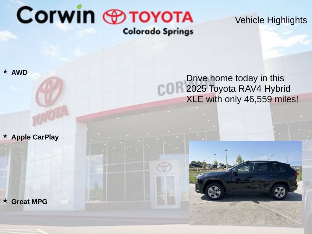 Used 2025 Toyota RAV4 XLE AWD/4WD image 6