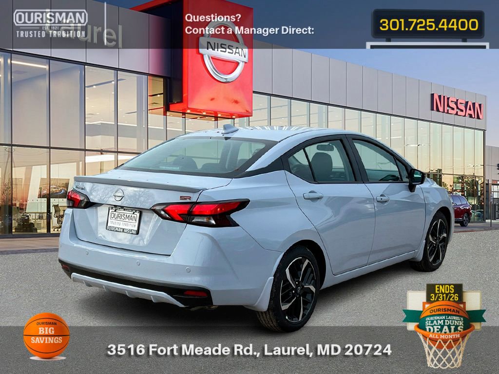 New 2025 Nissan Versa SR w/ Trunk Package image 4
