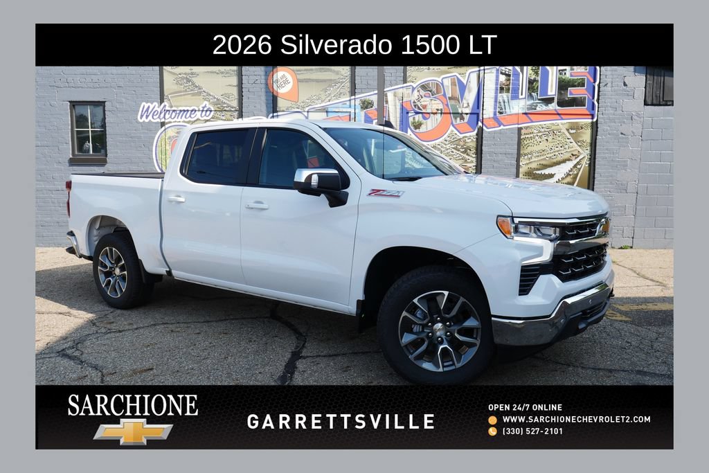 New 2026 Chevrolet Silverado 1500 LT w/ Z71 Off-Road Package